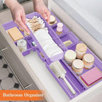 SpaceHacks 25 PCS Plastic Drawer Organizer Set, 4-Size Versatile Organizer - Image 6
