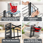 Pots and Pans Organizer Under Cabinet - Image 5