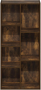 Furinno LUDER Book Shelf, 7-Cube Bookshelf, Bookcase - Image 7