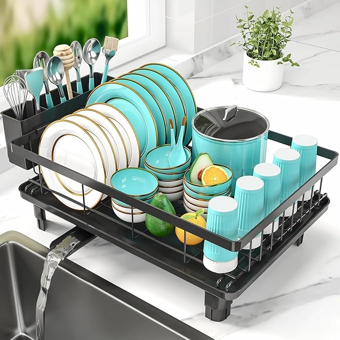 MERRYBOX Dish Drying Rack Space-Saving Dish Racks by MERRYBOX
