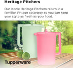 Tupperware Heritage 1 Gallon Pitcher in Soft Candy, Dishwasher Safe and BPA Free - Image 2