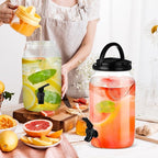 Havawish 2 Pcs 1 Gallon Plastic Beverage Dispenser - Image 4
