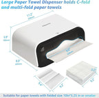 Paper Towel Dispenser Wall Mount - Image 6