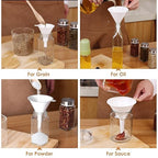 4 PCS Plastic Kitchen Funnel Set - Image 7