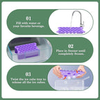 Mini Ice Cube Tray for Freezer: Small Plastic Ice Cubes Trays for Freezer - Image 6