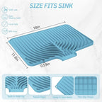 Dish Drying Mat for Kitchen Counter, - Image 2
