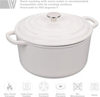 VORRINGARD Enameled Cast Iron Dutch Oven Pot - Image 3