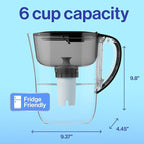 Brita Small 6 Cup Water Filter Pitcher, 1 BritaPlus Filter - Image 11