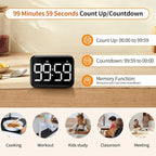 VOCOO Magnetic Kitchen Timer for Cooking - Image 3