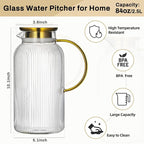 Buaic 2 PACK Glass Pitcher - Image 2