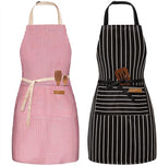 BeLuyi 2 Pack Adjustable Bib Apron by BELUYI