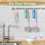 Amazer Dish Brush with Handle, 2 Pack Kitchen Scrub Brushes - Image 5