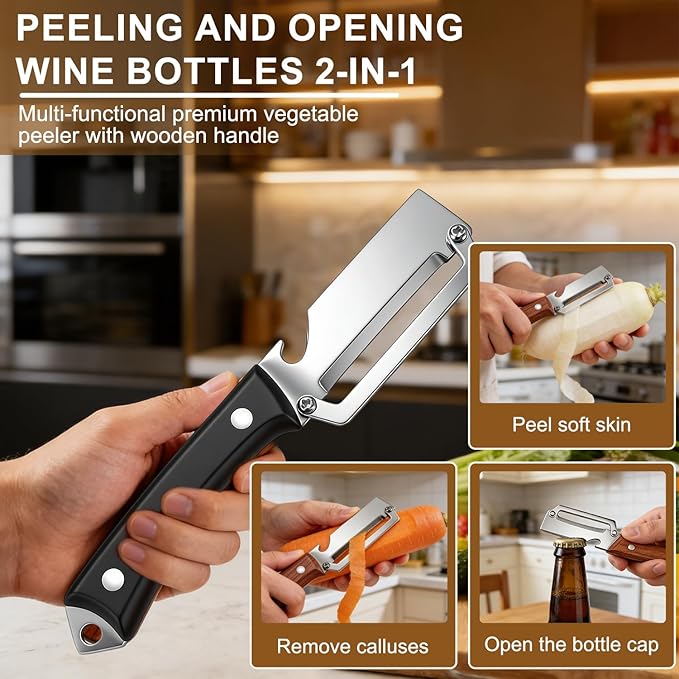 2PCS Premium Vegetable Peeler - Image 5