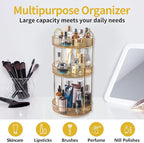 Asayuee 360 Rotating Makeup Organizer - Image 6