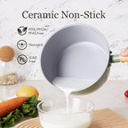 ROCKURWOK Ceramic Nonstick Sauce Pan - Image 2