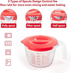 6 Pcs Glass Measuring Cups Set - Image 3
