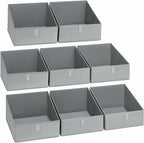 DIMJ Closet Storage Bins 8 Pack by DiMJ