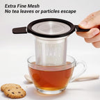 Tifanso Stainless Steel Tea Infuser Steeper Strainer - Image 3
