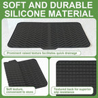 Silicone Drying Mat, Heat-Resistant, Eco-friendly, Hygienic Drying Pad - Image 4