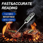 Electronic Digital Display Thermometer, 304 Long Probe, Suitable - Image 5
