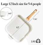 SENSARTE Nonstick Ceramic Grill Pan - Image 7