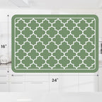 WISELIFE Dish Drying Mat Super Absorbent Drying Mat Large Dish Drying Mats - Image 3