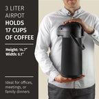 Airpot Coffee Dispenser With Pump, 36 Hours Cold - Image 3