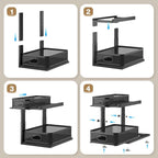 2 Pack Under Sink Organizer - Image 5