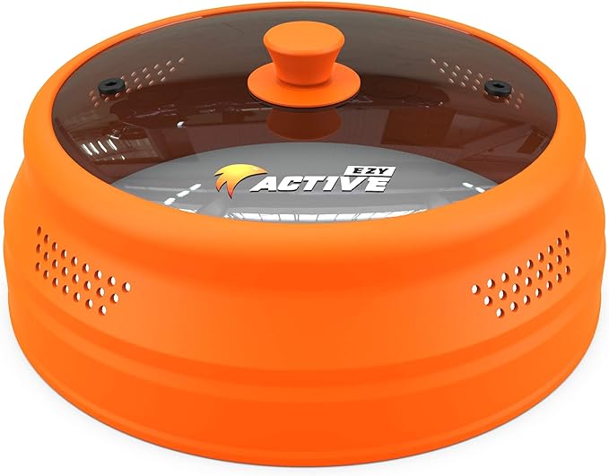 Collapsible Microwave Cover for Food by EZYACTIVE