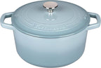 VORRINGARD Enameled Cast Iron Dutch Oven Pot - Image 4