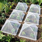 HBlife 7 Pack Pop-Up Mesh Food Cover Tent - Image 5