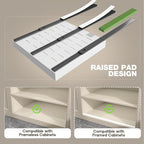 Seinloes 4 Pack Pull Out Cabinet Organizer 21" Deep, Full Extension 3 Slide - Image 2