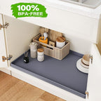 FLATO Waterproof Under Sink Mat 22" x 22" Shelf Liner - Image 4