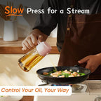 TrendPlain 16oz/470ml Glass Olive Oil Sprayer - Image 3