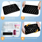 WIBIMEN Ice Cube Tray with Lid and Bin - Image 4