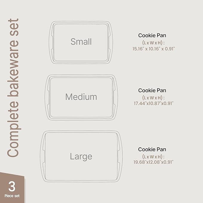 Bakken Swiss Cookie Sheet 3 Piece Set - Image 2