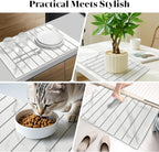 Large Stone Dish Drying Mats for Kitchen Counter, Fast Drying Collapsible Dish - Image 7