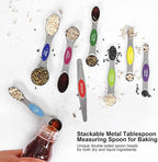 Magnetic Measuring Spoons Set Stainless Steel - Image 5