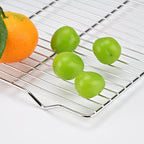 2-Pack Cooling Racks for Baking, 10x15 Inch Heavy Duty Stainless Steel Wire - Image 7