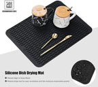 Large 14" x 11" Silicone Dish Drying Mat - Image 6