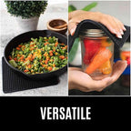 BPA-Free Soft Silicone 4 Piece Oven Mitts & Trivets Set - Image 2