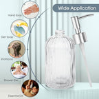 Topsky Stripe Glass Soap Dispenser - Image 7