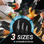 Kitchen Tongs with Silicone Tips - Image 6