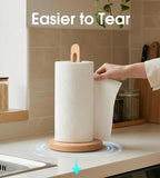 Wooden Paper Towel Holder Stand - Image 5