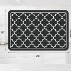 WISELIFE Dish Drying Mat Super Absorbent Drying Mat Large Dish Drying Mats - Image 2