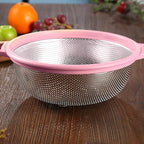 HiramWare Stainless Steel Colander - Image 2