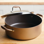 Anolon Advanced Home Hard-Anodized Nonstick Wide Stock Pot/Stockpot - Image 9