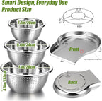 Palksky Stainless Steel Colander Set - Image 6