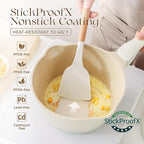 PRICUSIS Ceramic Nonstick Saucepan - Image 3