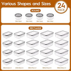 48 PCS Food Storage Containers - Image 2